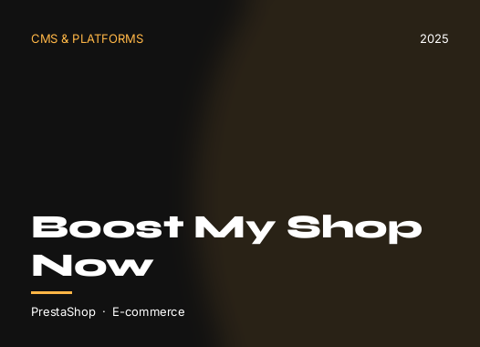 View the Boost My Shop Now project