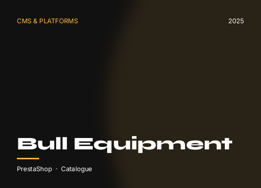 View the Bull Equipment project