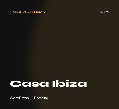 View the Casa Ibiza project
