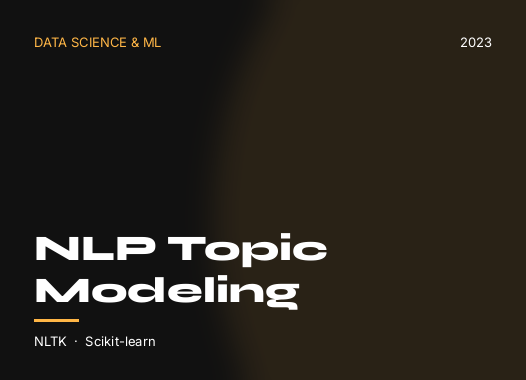 View the NLP Topic Modeling project